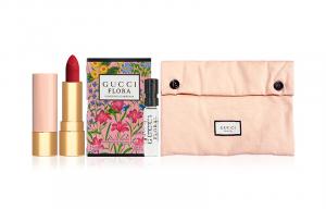 Набор для макияжа velvet mist легко растушевывается натуральная матовая помада+пробники духов GUCCI