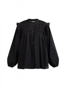 DreiMaster Женская блузка с длинными рукавами черного цвета