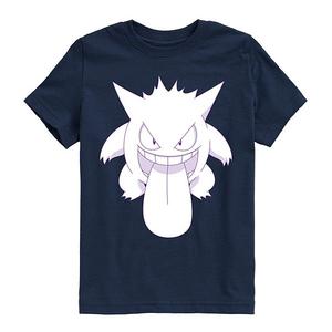 Футболка с принтом Pokémon Gengar для мальчиков 8-20 Licensed Character, Navy