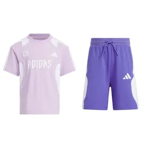 Детский спортивный комплект Casual Sportswear 2 Piece Set Adidas, фиолетовый