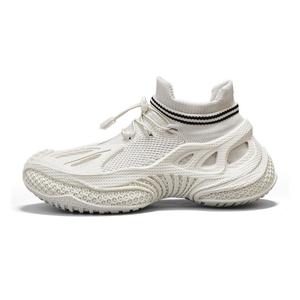 Износостойкие дышащие высокие кроссовки Casual для мужчин OUBT, бежевый