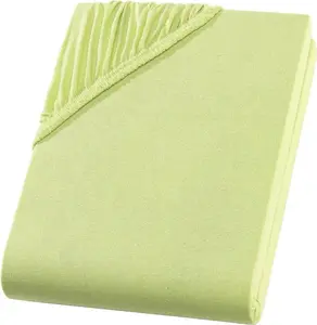 Простыня на резинке 180x200 см - 200x220 см - Яблочно-зеленый - Кровать с водяным матрасом и пружинным блоком, размер Oversize Müskaan