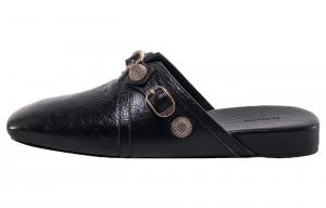 Шлепанцы женские Balenciaga Cagole Closed, черный
