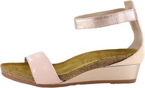 Женские сандалии NAOT Pixie на танкетке с пробковой стелькой и поддержкой свода стопы - регулируемый ремешок на щиколотке - комфорт и поддержка - легкие и идеальны для путешествий - узкая и средняя посадка, розовый