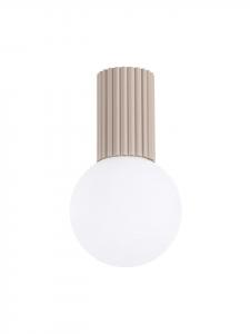 Plafond ORBITAL 1 taupe H 21 cm Nice Lamps