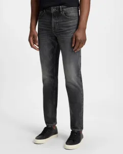 Мужские джинсы большого размера с кашемировым эффектом Boss, серый