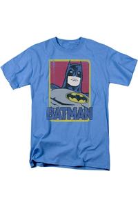 Футболка с коротким рукавом для взрослых Batman Primary Gildan, цвет carolina blue