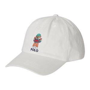 Ralph Lauren Детская бейсболка с вышивкой Polo Bear, Beige