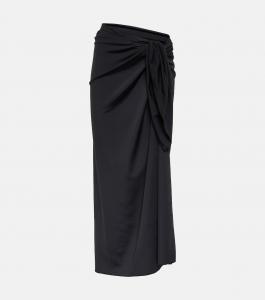 Найла в прикрытии на лонг-бич Jade Swim, черный