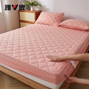 Yalu Простыня на резинке 150х200 см, утепленная, цвет Butterfly - Light Pink