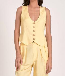 ELAN Жилет Sunshine Vest ванильного цвета