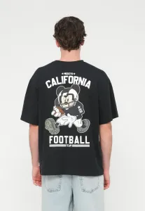 Футболка с принтом "жизнь микки мауса" Only & Sons, Jet Black