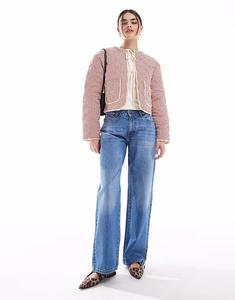 Мешковатые джинсы Daisy Street с низкой посадкой в ​​винтажном синем цвете