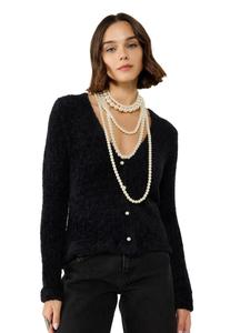 No Matter What Вязаный кардиган в черном цвете