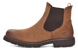 Мужские ботинки Ugg челси из кожи, коричневый