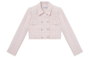 Self-portrait Женская куртка для автопортрета в красно-розовую клетку, Red and Pink Plaid