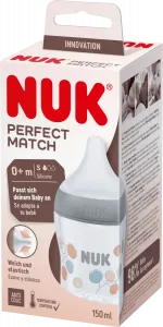 Детская бутылочка Perfect Match серая 0-6 мес 150мл 1 шт. NUK