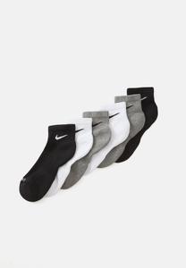 Носки Nike Performance EVERYDAY PLUS CUSHIONED ANKLE 6 PACK UNISEX, White/Black Carbon/Heather Black/Multi-Coloured