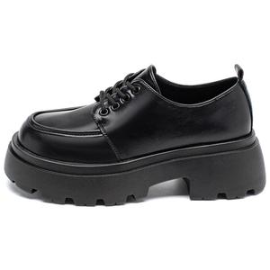 Женские туфли AGSDON без подкладки 5,5 см, бежево-абрикосовые [С длинной флисовой подкладкой] 534220