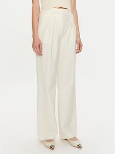 Широкие брюки из ткани Simona Corsellini, экрю