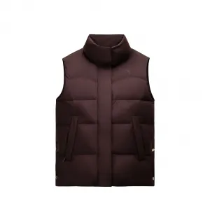 Пуховик-жилет для тренировок Variety Training Collection женский ANTA, коричневый