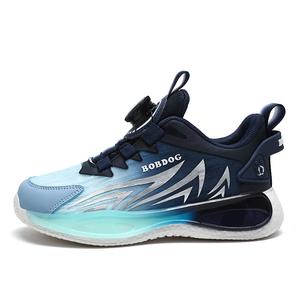 Кроссовки детские с низким верхом и противоскользящими амортизаторами BOBDOG, мультиколор/розовый