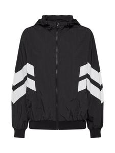 Межсезонная куртка Urban Classics Crinkle Batwing, черный