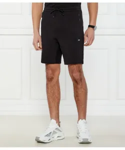 Шорты с вырезом на шее Regular fit Boss Green, черный