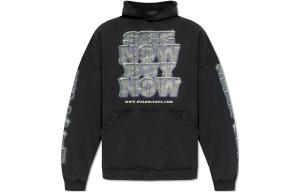 Толстовка мужская Balenciaga See Now Buy Now, черный