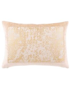 Декоративная подушка с эффектом состаривания, 20 x 14 дюймов Donna Karan Home, Gold