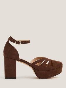 Туфли на платформе Iris на каблуке Monsoon, Chocolate