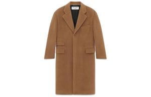 Пальто мужское коричневое Saint Laurent, коричневый