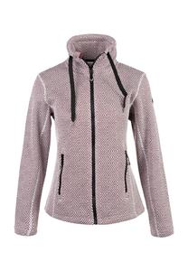 Флисовая куртка FREIDA с высоким воротником стойкой weather report, цвет Catawba Grape