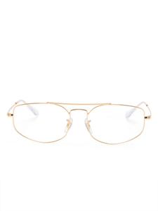 Очки в квадратной оправе Ray-Ban, золотой