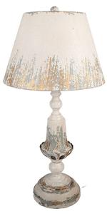 Настольная лампа Clayre & Eef Ngoc, бежевый - металл - 36 x 70 x 36 см