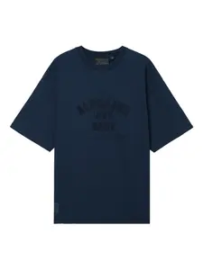 Футболка с вышитым логотипом Alpha Industries, синий