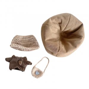 Совместимо с Labubu поколения 1, 2, 3 одежда для кукол свитер и комбинезон J&TOO