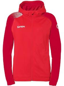 Женская куртка с капюшоном Ambition 28 красного цвета Kempa