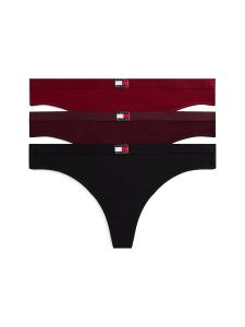 Стринги Tommy Hilfiger Underwear Heritage, Red/Dark red/Black