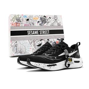 SESAME STREET Низкие кроссовки для бега унисекс Pine Smoke Black, цвет Pine Smoke Black
