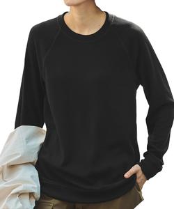 Мужская футболка-реглан Aigle Casual RP с вафельной текстурой, влагоотводящая, быстросохнущая, черный