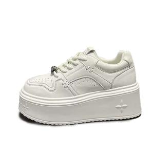 Низкие повседневные туфли женские цвета экрю LIANGHUO, Ecru