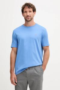 Хлопковая футболка Gant, синий