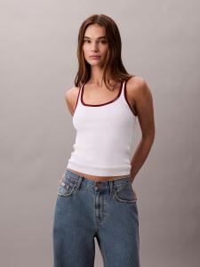 Топ Calvin Klein Jeans, белый