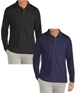 Мужская поло Modern Fit Jump Start, 2 шт Galaxy By Harvic, мультиколор