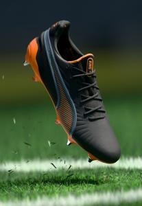 Кроссовки Puma KING ULTIMATE MXSG, Black/Heat Fire/Silver-Coloured/Black