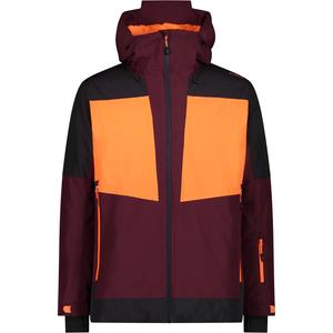 Куртка мужская с фиксированным капюшоном Cmp, цвет burgundy