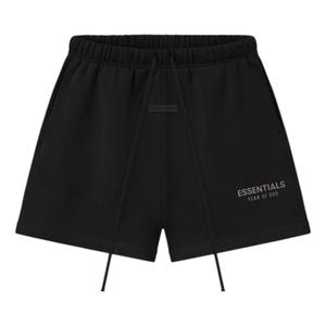 Флисовые шорты Fear of God Essentials Classic Fleece Sweatshort, цвет «черный»