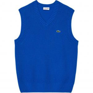 LACOSTE Мужской синий топ