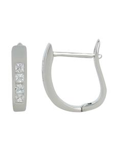 Adeliás Женские серьги из серебра 925 пробы